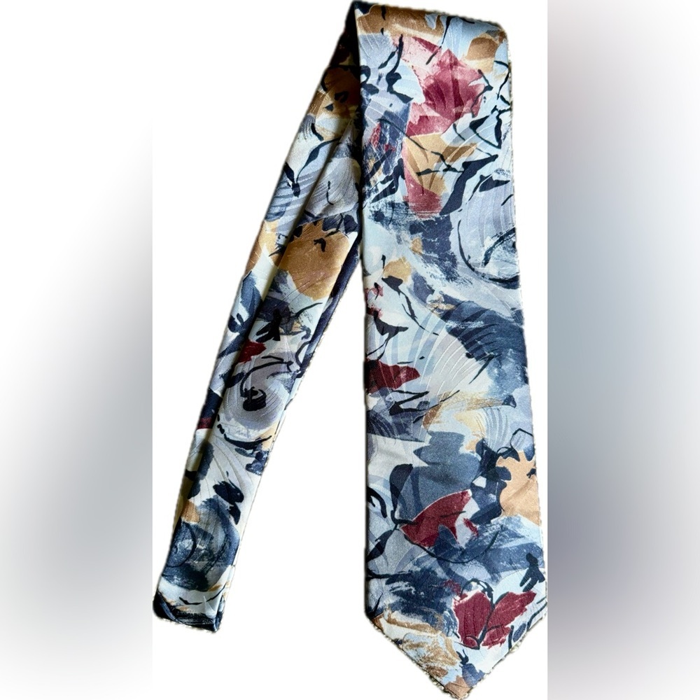 Vintage Botany 500 Abstract Floral Tie